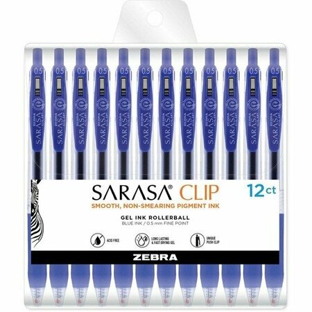 ZEBRA PEN PEN, RT, GEL, .5M, BE, DZ, 12PK ZEB47320